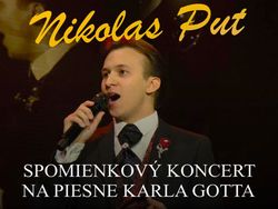 Nikolas Put - spomienkový koncert na piesne Karla Gotta